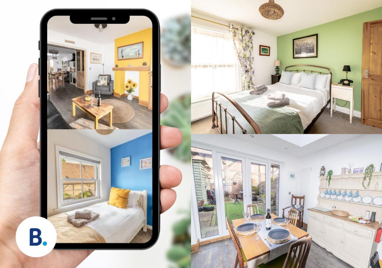 Stylish 2 Bedrooms Cosy & Bright Cottage, Pet Friendly, Sleeps 5, Titchfield Village - Summer Special Offer!! - By Blue Puffin Stays Eksteriør billede